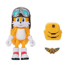 Sonic 2 - 10 cm Tails Figur med Ryggsäck och Tillbehör