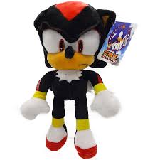 Sonic Plyschleksak - Shadow the Hedgehog 30 cm svart