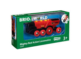 BRIO World Rött Action-lok 33592