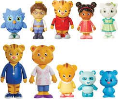 Daniel Tigers Vänskaps- och Familjefigurset (10 delar)