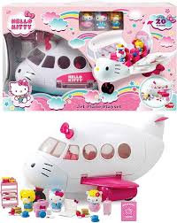 Hello Kitty Flygplanslekset med 3 Figurer