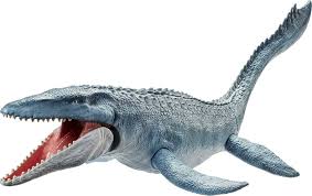 Mattel FNG24 Jurassic World Mosasaurus med Äkta Känsla