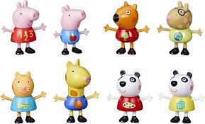 Peppa Pig 8-pack Figurset