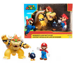 Nintendo Super Mario: Bowser vs. Mario Figurer Set