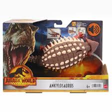 Jurassic World HDX36 - Brölande Ankylosaurus Figur