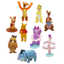 Nalle Puh Deluxe Lekset - 9 Figurer