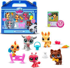 Littlest Pet Shop: Samlarset med Gårdsdjur och Mobilhuvuden