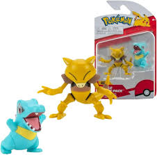 Pokémon 2 Tum Stridsfigur Dubbelpack – Abra & Totodile