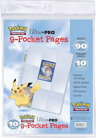 Ultra PRO Pokémon 9-ficksidor – 10-pack