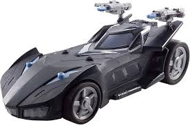 Mattel FVM60 DC Batman Batmobil med Skjutanordning