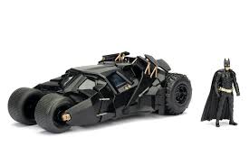 Batman med The Dark Knight Batmobile - Jada Toys