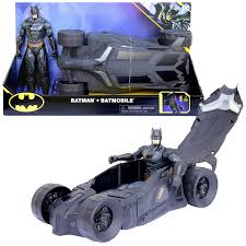 DC Comics Batman och Batmobil Lekset med Actionfigur