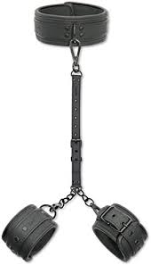 DaniChou® 3-i-1 SM Bondage-set med Krage och Handbojor