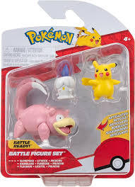 Pokémon Battle Figur 3-pack: Pikachu (Hona)