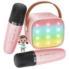 BONAOK Karaoke Mikrofon med Bluetooth - 2-pack