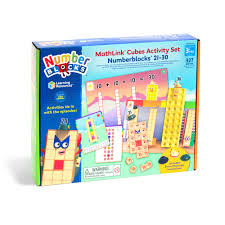 MathLink Kubers Aktivitetsset: Numberblocks 21–30