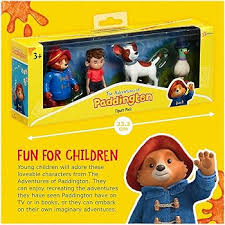 Paddington Bamse Set - Officiella Figurer för Barn