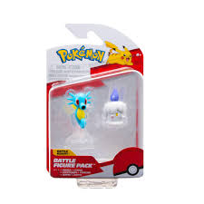 Pokémon Stridsfigur 2-pack (Litwick & Horsea)