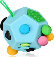 VCOSTORE Fidget Cube 12 Sidor - Stressavlastande Leksak