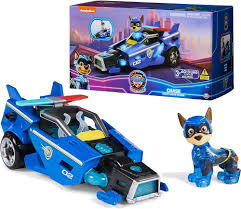 Paw Patrol: Mighty Movie - Chase Leksaksbil