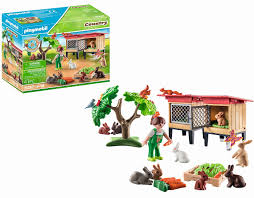 PLAYMOBIL 71252 Ekologiskt Kaninbo