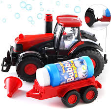 Bump & Go Bubbeltraktor för Småbarn