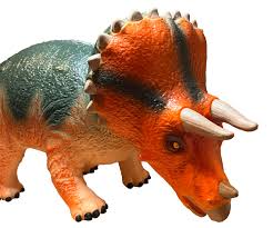 Stor Triceratops Dinosaurieleksak - 53 cm Fylld Gummi