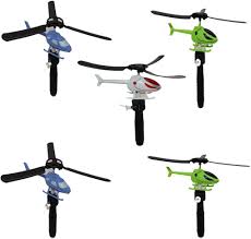 TOYANDONA 5-pack Snöre Helikopter Leksak