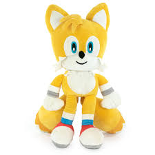 Plyschleksak Tails - Sonic 33 cm Gul