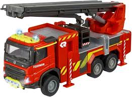 Majorette – Högkvalitativ Volvo Brandbil (19 cm)