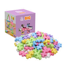 PLUS PLUS Big 03412 Byggklossar - Flerfärgad 100 Bitars Set