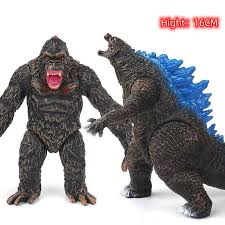 2-Pack Godzilla vs Kong Leksaker - Bästa Gåvan för Barn