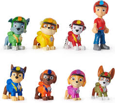 Paw Patrol - Gåva med 8 Djurungar Figurer