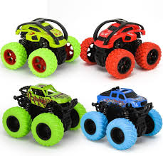 VoMii Monstertruck - 4-pack Leksaksbilar för Barn