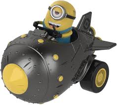 Minions Raketbil - Friktionsleksak i Flera Färger