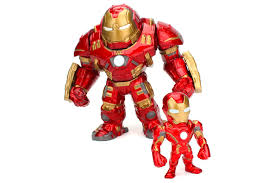 Jada Toys Marvel Hulkbuster med Ironman - Metall