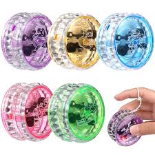 TOYANDONA 5-pack Blinkande LED YoYo