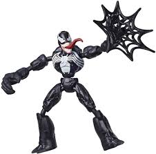 Marvel Spider-Man Venom Actionfigur - Böjbar & Rörlig 15 cm