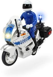 DICKIE Polismotorcykel med Figur