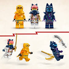 LEGO NINJAGO Drakungen Riyu Lekset med 3 Minifigurer