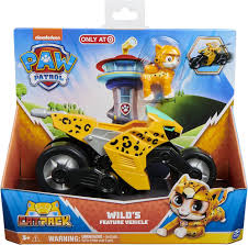 Paw Patrol Kattpaket - Vilda Fordon