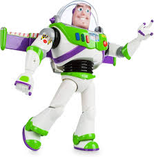 Disney Buzz Lightyear Talande Figur - Högkvalitativ Toy Story-Docka